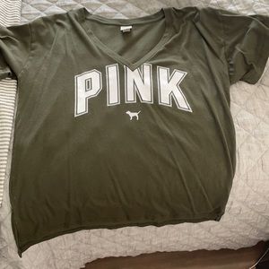 Army green tee